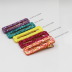 Resin Hair Clip - Rectangular - L’Atelier Nounille
