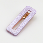 Resin Hair Clip - Rectangular - L’Atelier Nounille