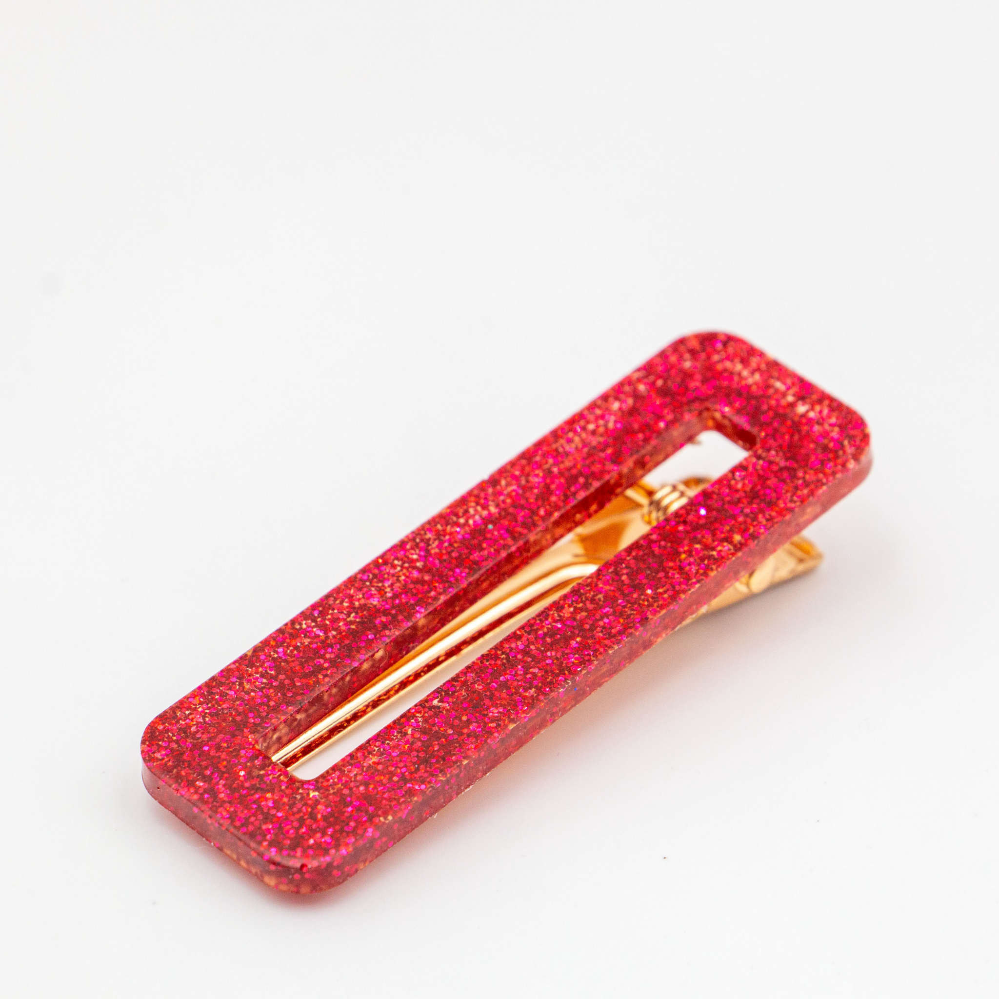 Resin Hair Clip - Rectangular - L’Atelier Nounille