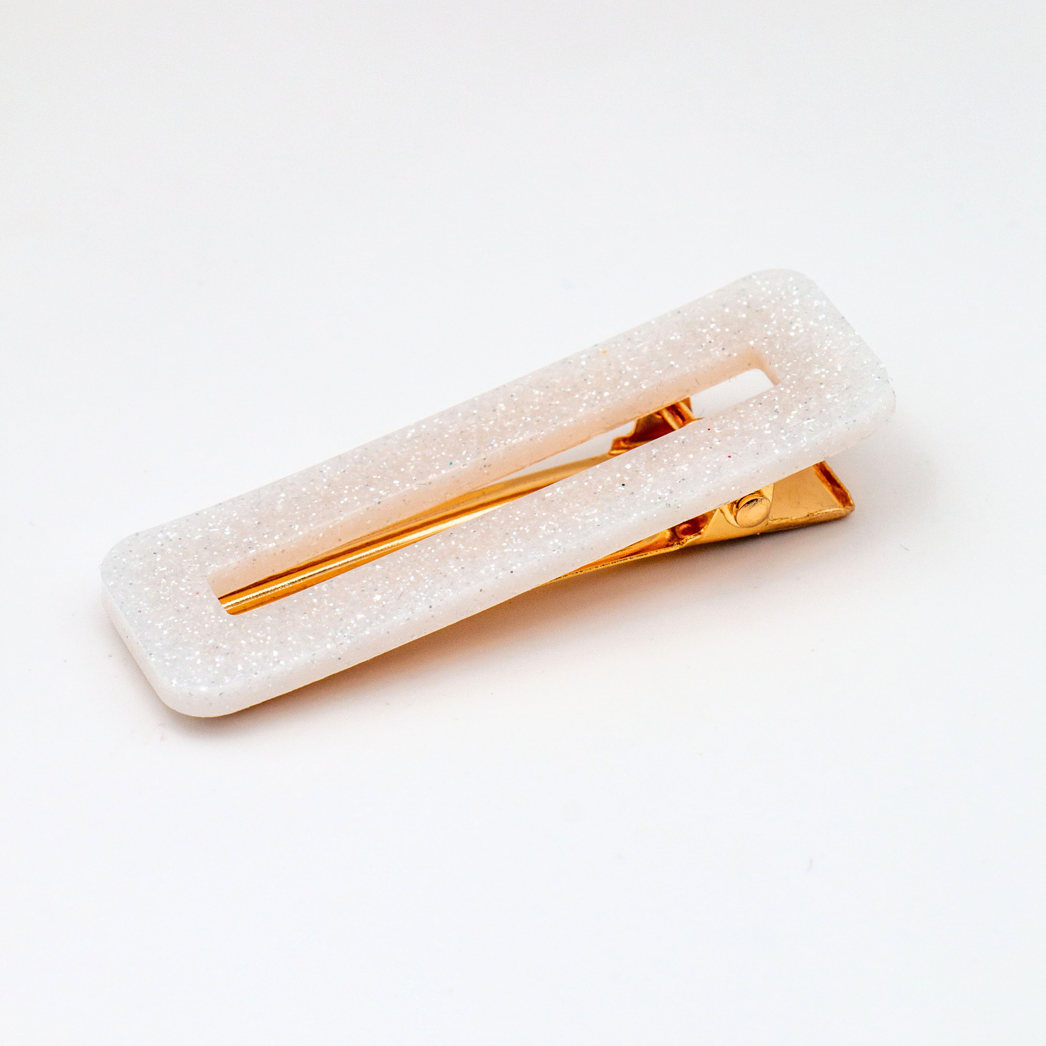 Resin Hair Clip - Rectangular - L’Atelier Nounille