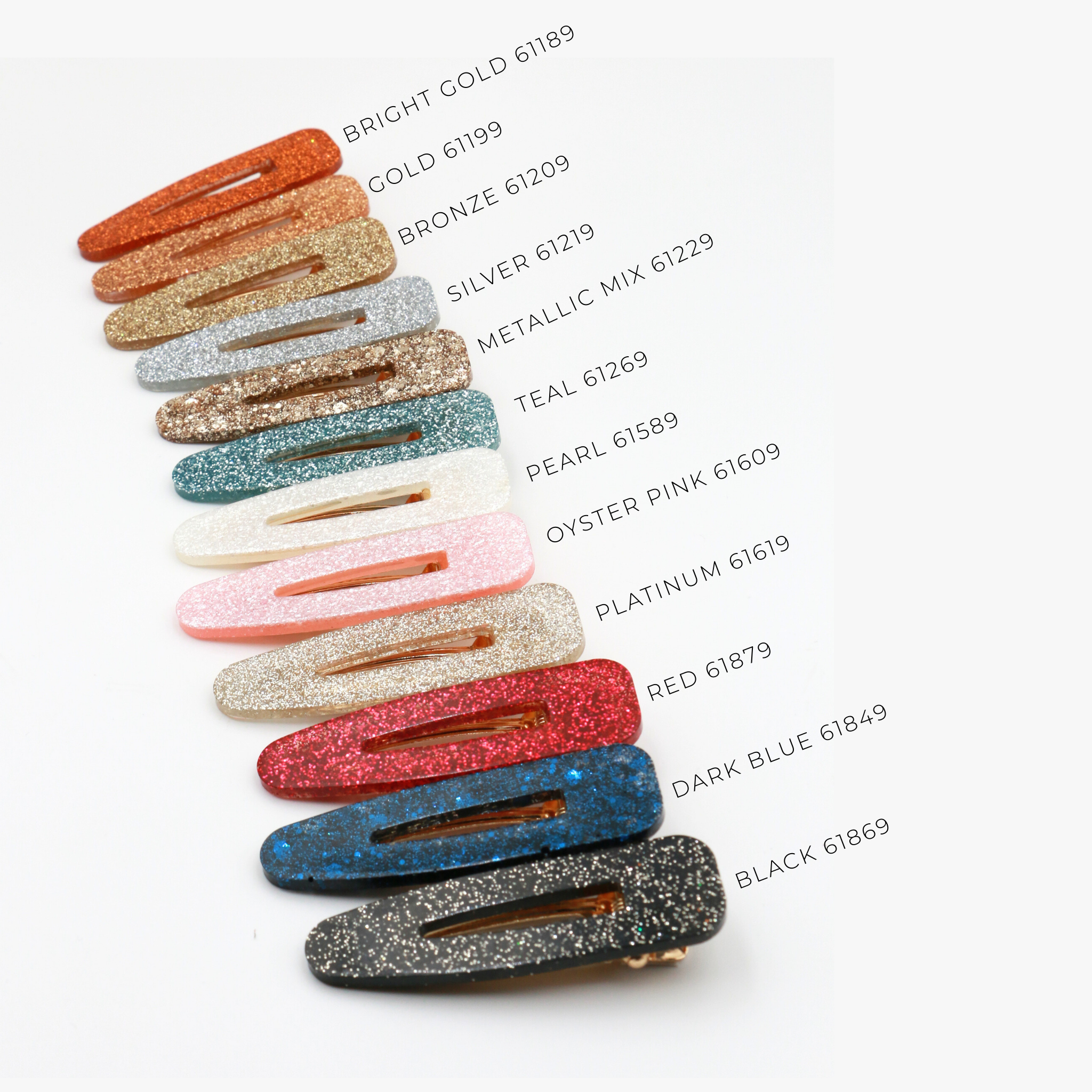 Resin Hair Clip - Waterdrop - L’Atelier Nounille