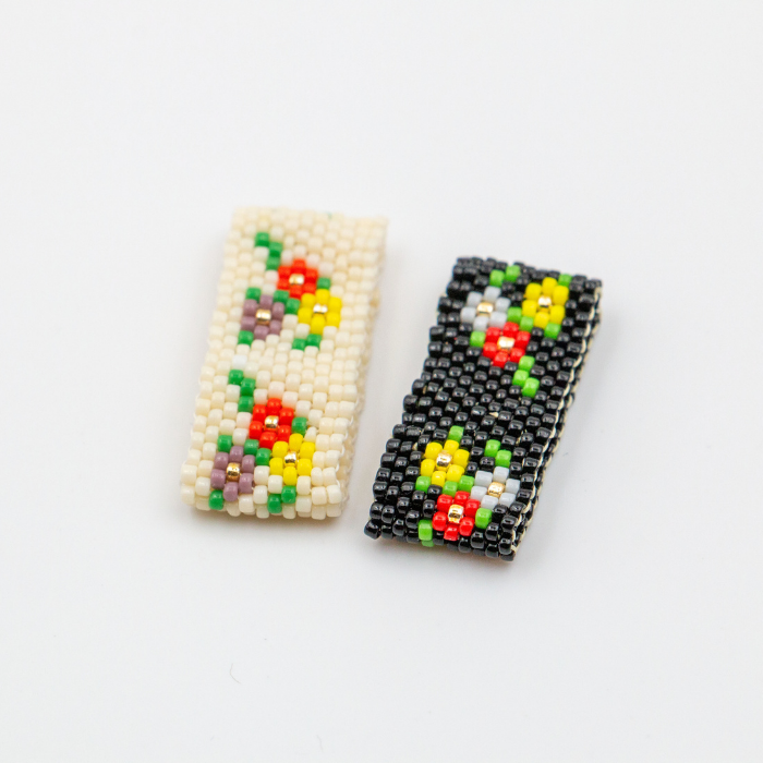 The Flowers Japanese Seed Bead Ring – Handmade by Yang