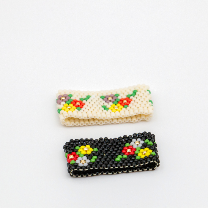 The Flowers Japanese Seed Bead Ring – Handmade by Yang