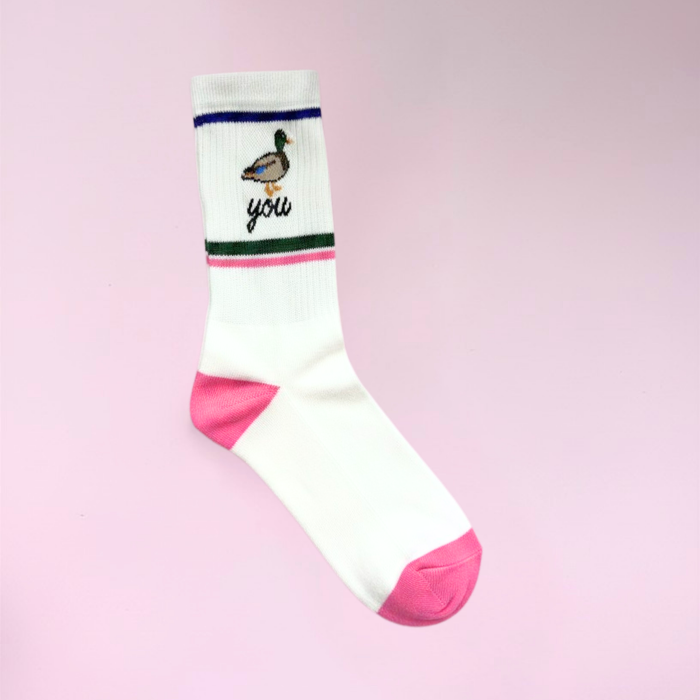 Duck You - Cotton Crew Sock – Collection Camomille