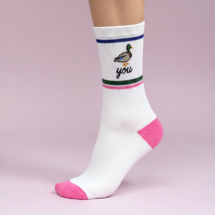 Duck You - Cotton Crew Sock – Collection Camomille