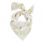 Dachshund - Small Square Cotton Bandana Block Print Scarf  – Bonheur du Jour