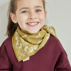 Dachshund - Small Square Cotton Bandana Block Print Scarf  – Bonheur du Jour