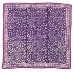 Leopard - Small Square Cotton Bandana Block Print Scarf  – Bonheur du Jour