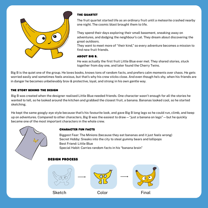 Kids Graphic Organic Cotton T-Shirt – Big B. – Hey Rik