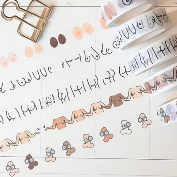 Washi Tape – Illustrated Designs – Greta Jane Paper Co