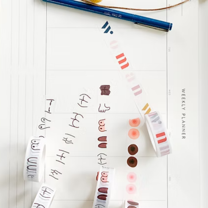 Washi Tape – Illustrated Designs – Greta Jane Paper Co