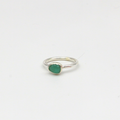 Emerald Ring – Oval Cut – Tudorlily