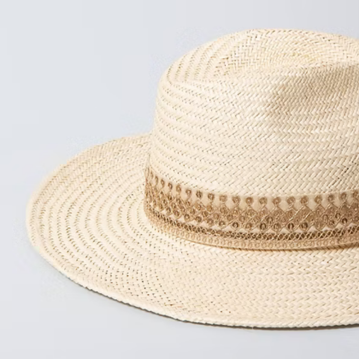 Straw Sun Hat – Rosalie Écru – Maradji