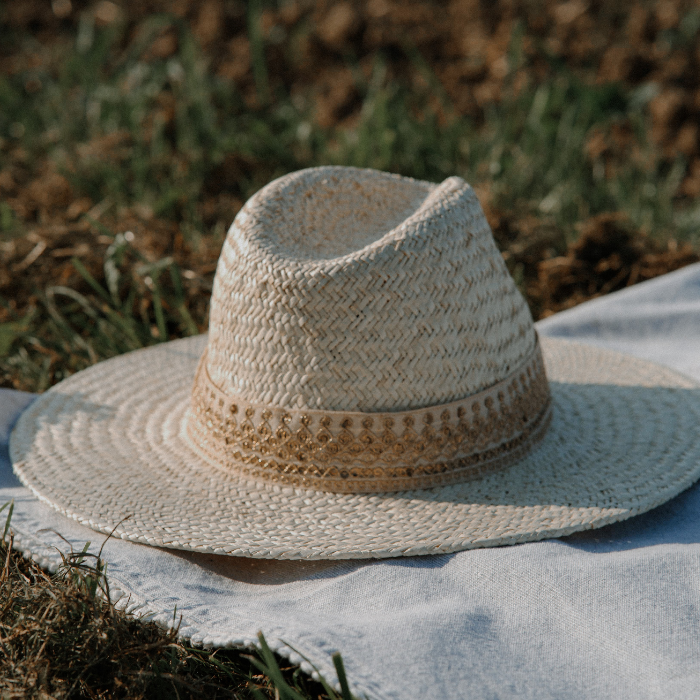 Straw Sun Hat – Rosalie Écru – Maradji