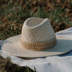 Straw Sun Hat – Rosalie Écru – Maradji