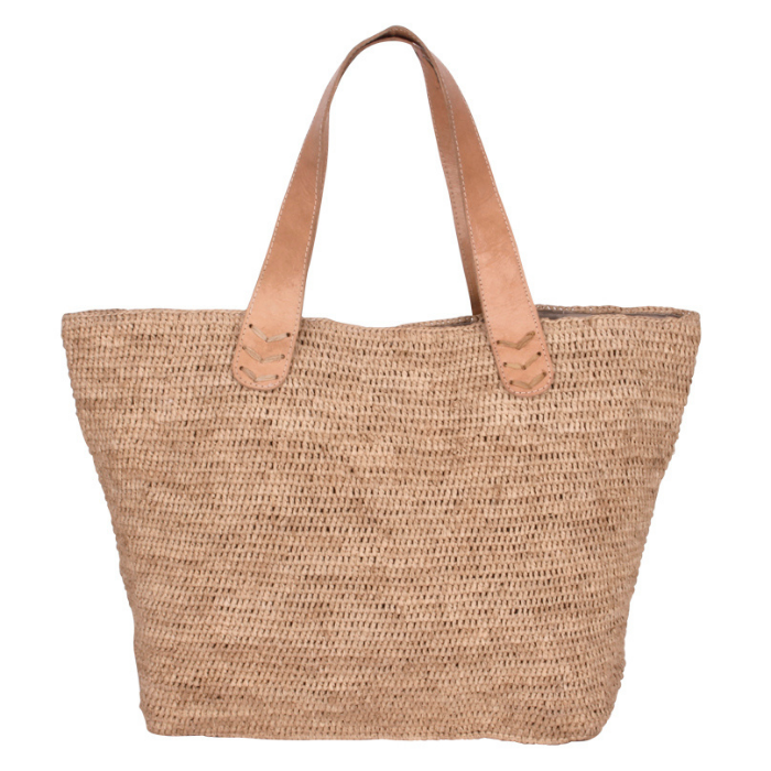 Straw Tote Bag - Koni - Bagatelle France