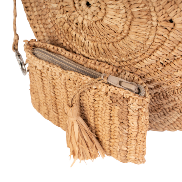 Crocheted Raffia Tote Bag - CABAS ASY – Bagatelle