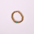 Elastic Beaded Ring -  Stretch Focal Stackable - Gold Ring 3mm – Natasas Accessoires