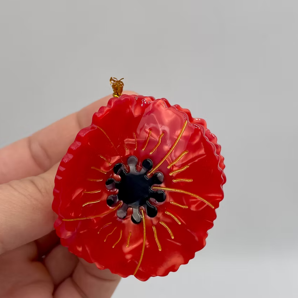 Poppy Hair Claw – Coucou Suzette (Flowers Collection)