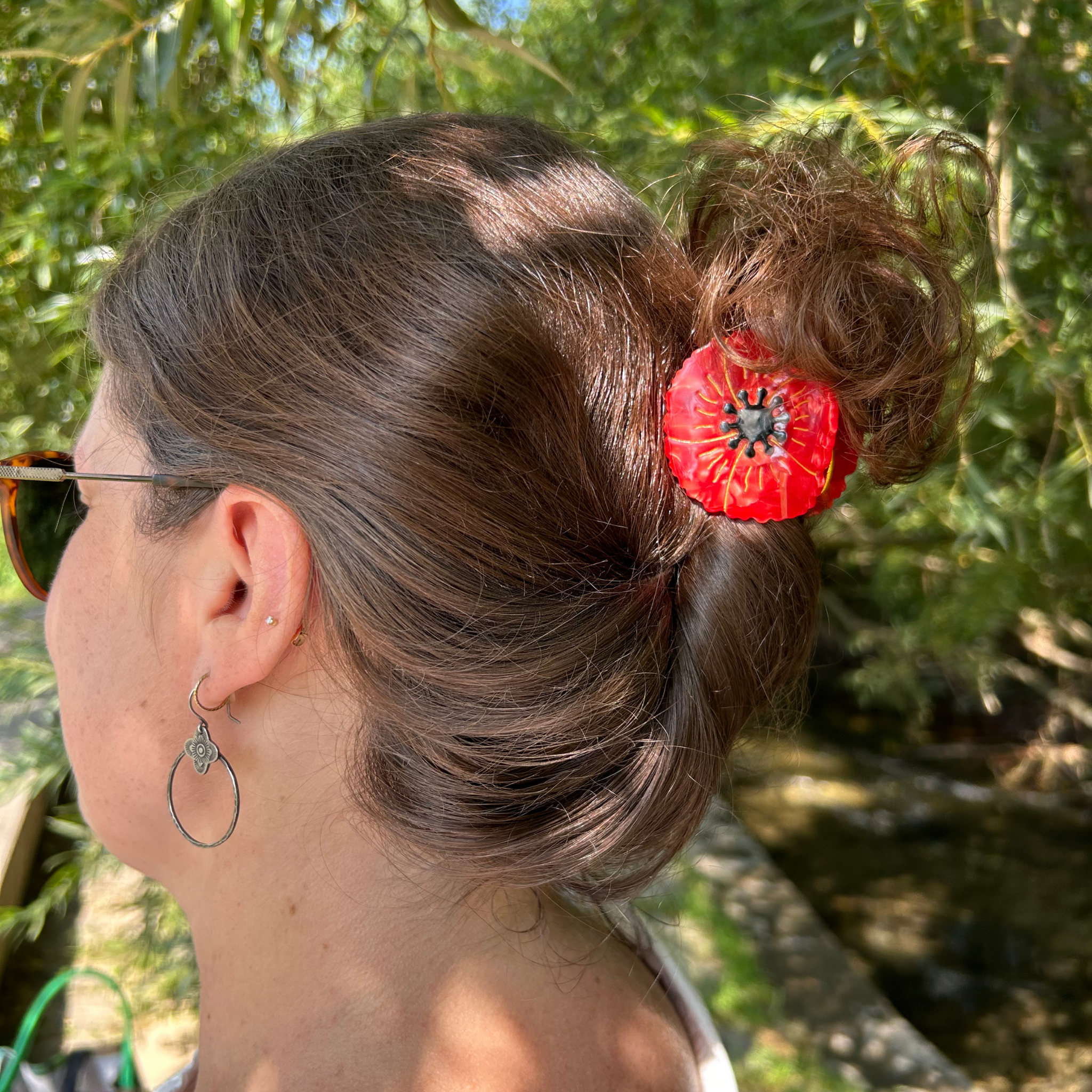 Poppy Hair Claw – Coucou Suzette (Flowers Collection)