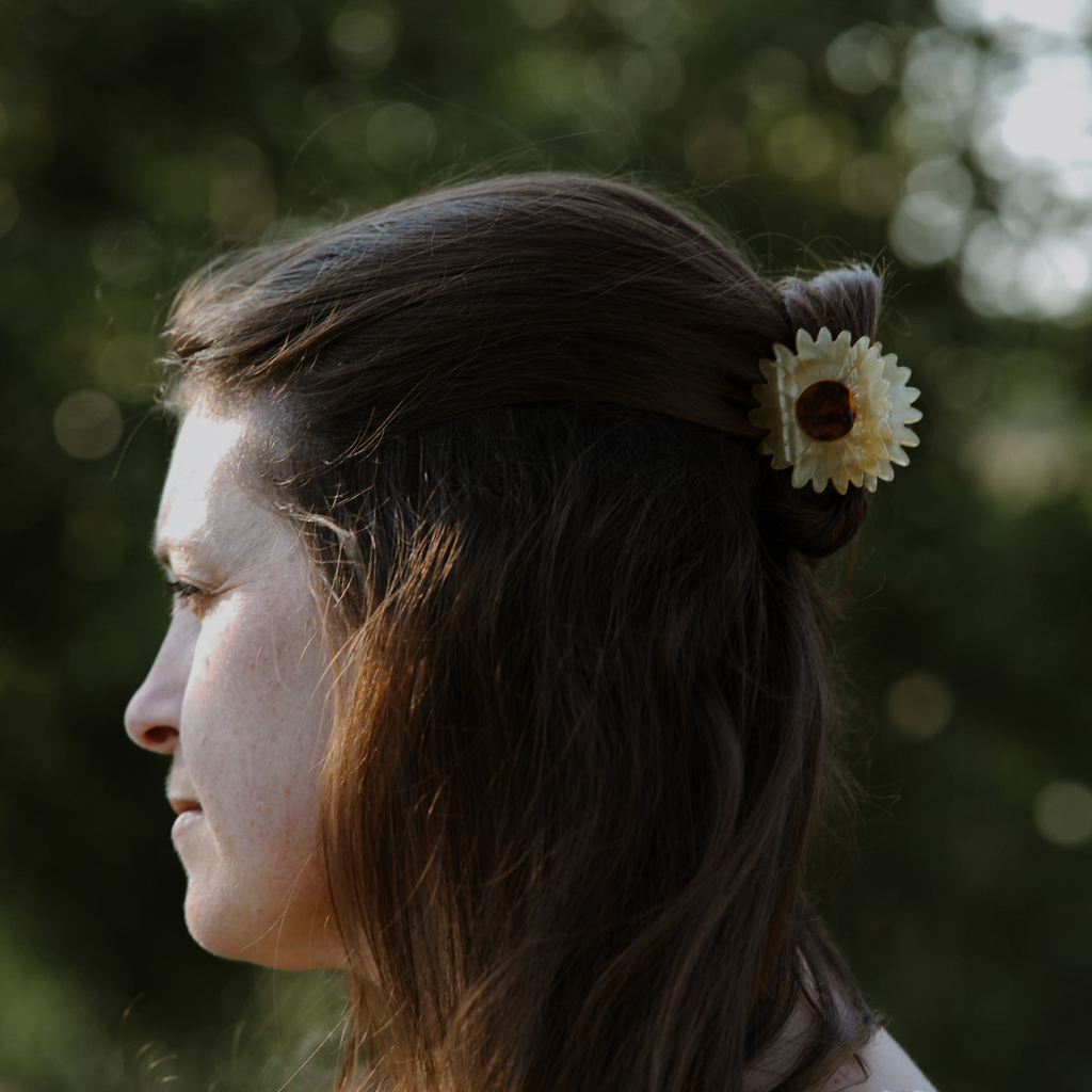 Sunflower Hair Claw – Coucou Suzette (Flowers Collection)