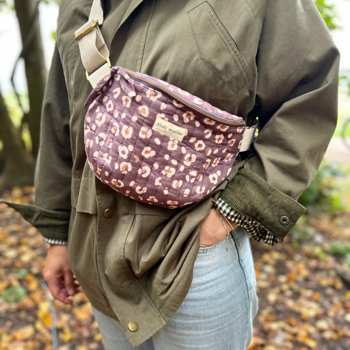 Cotton Waist Bag – Bengal Sereau – Bindi Atelier