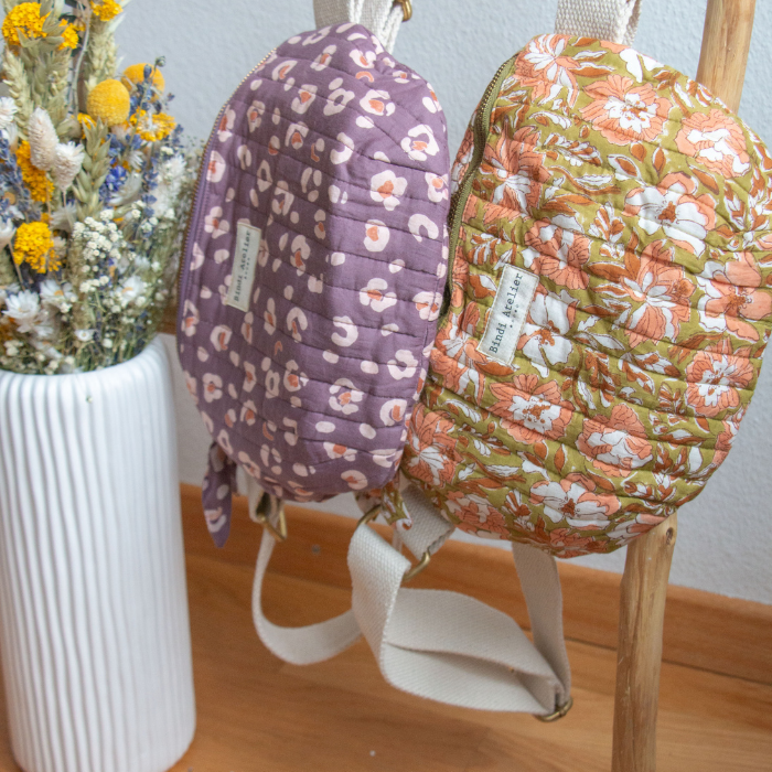 Cotton Waist Bag – Bengal Sereau – Bindi Atelier