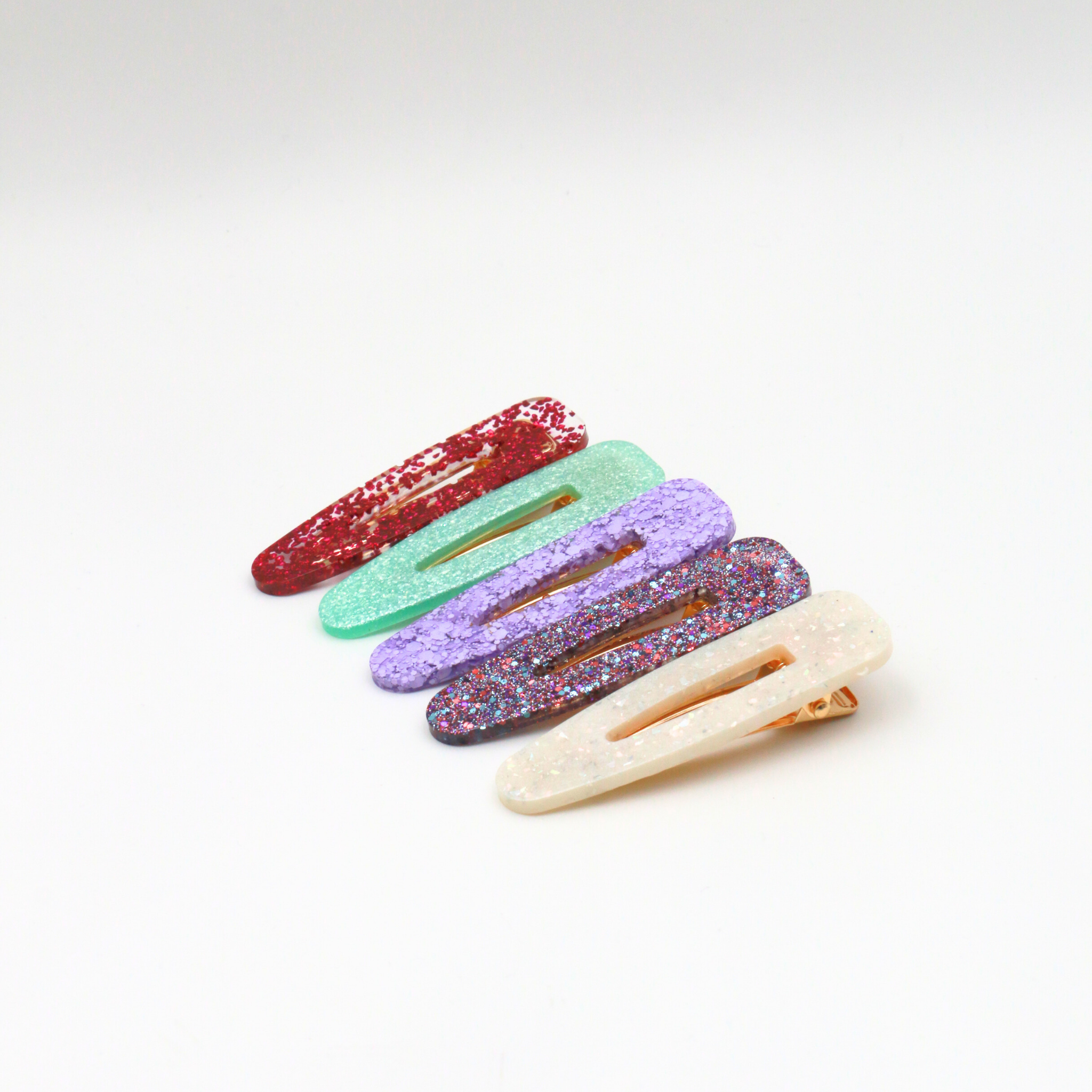 Resin Hair Clip - Waterdrop - L’Atelier Nounille