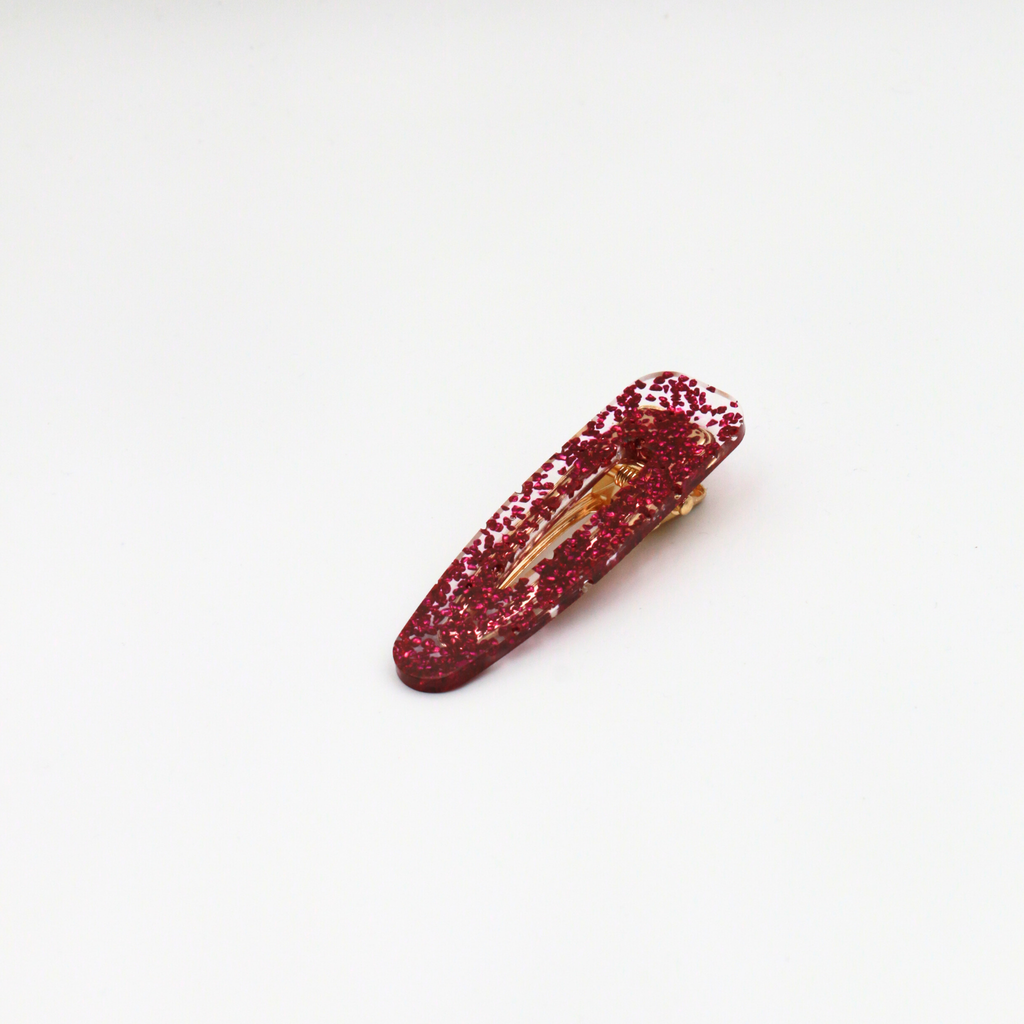 Resin Hair Clip - Waterdrop - L’Atelier Nounille