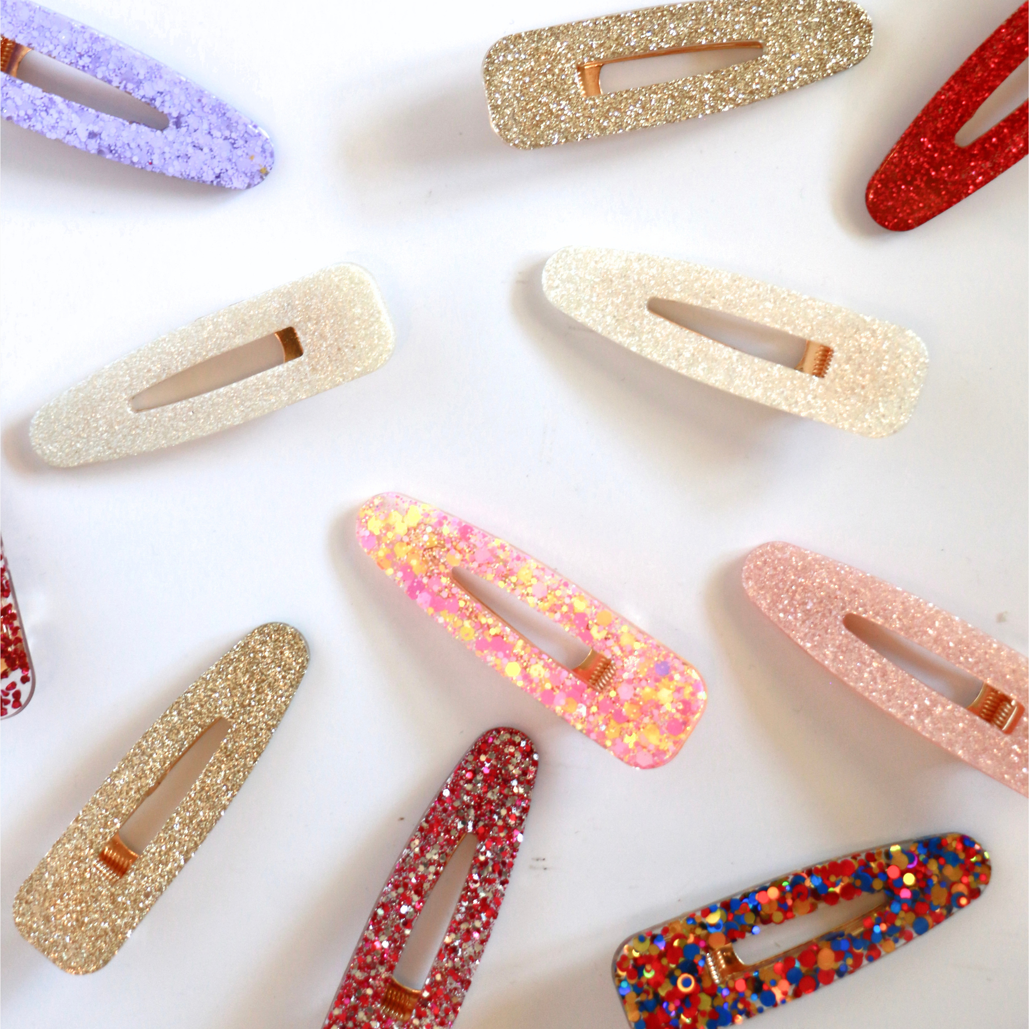 Resin Hair Clip - Waterdrop - L’Atelier Nounille