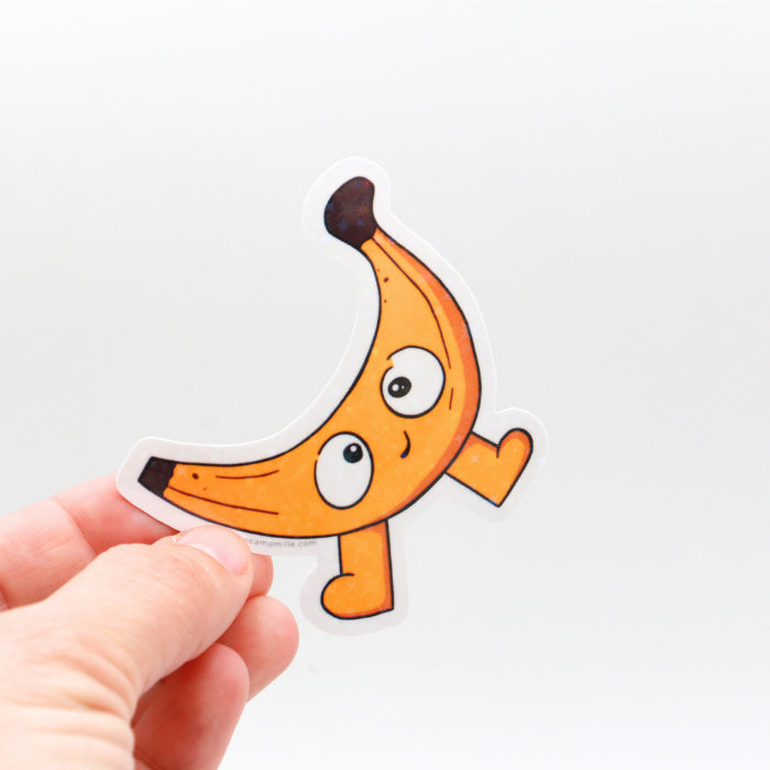 Vinyl Sticker – Matte & Holo Finish – 70mm - Hey Rik