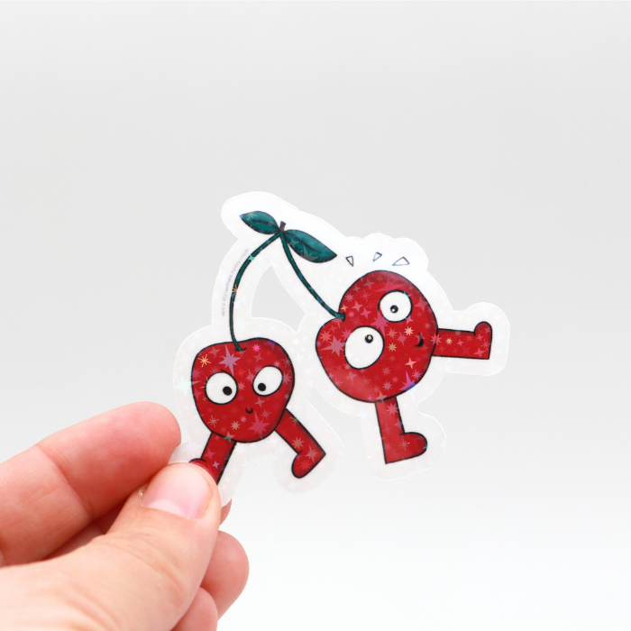Vinyl Sticker – Matte & Holo Finish – 70mm - Hey Rik
