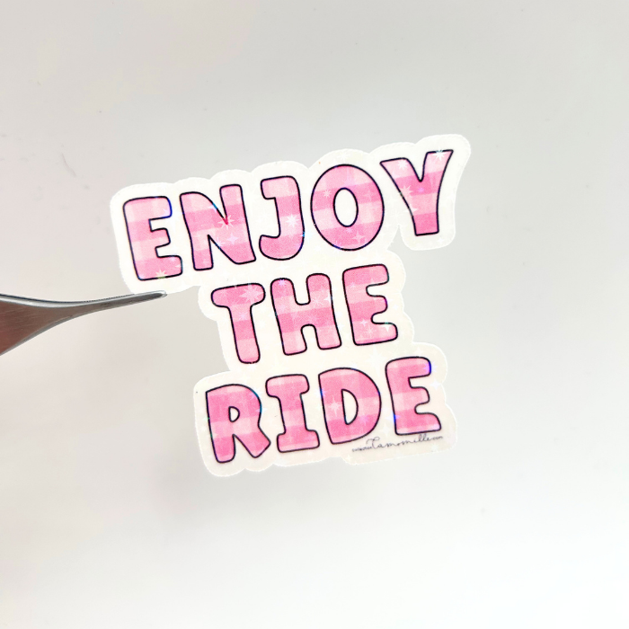 Vinyl Sticker – Matte & Holo Finish – 70mm - Collection Camomille