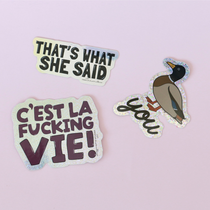 Shiney Stickers – 60mm - Collection Camomille