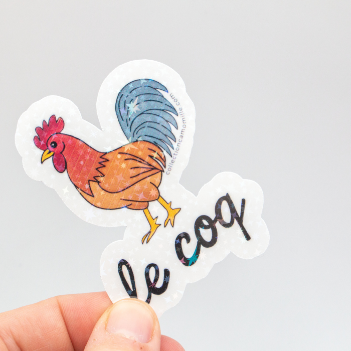 Vinyl Sticker – Matte & Holo Finish – 70mm - Collection Camomille
