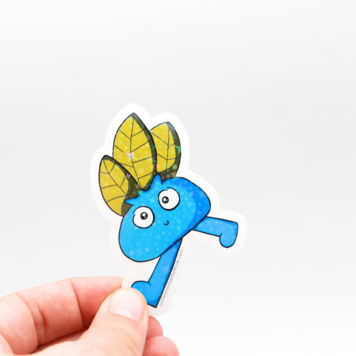 Vinyl Sticker – Matte & Holo Finish – 70mm - Hey Rik