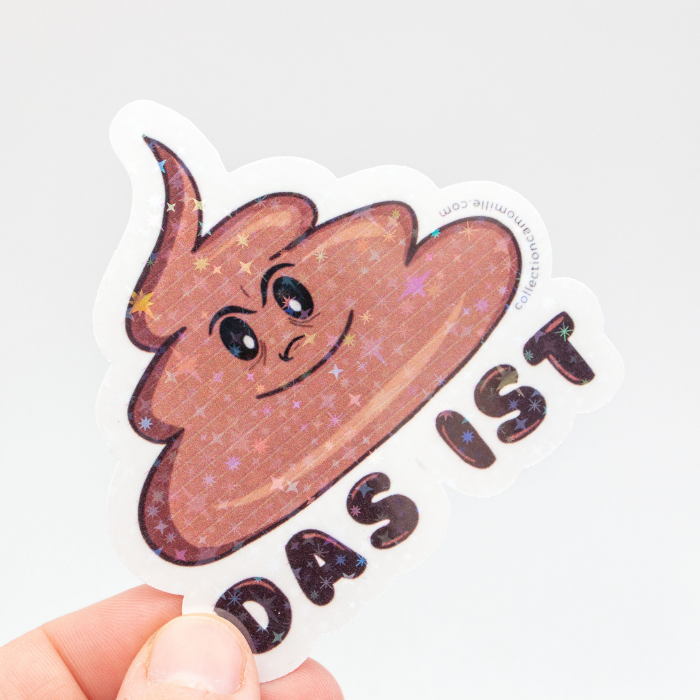 Vinyl Sticker – Matte & Holo Finish – 70mm - Collection Camomille