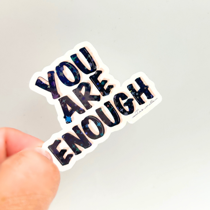 Vinyl Sticker – Matte & Holo Finish – 70mm - Collection Camomille