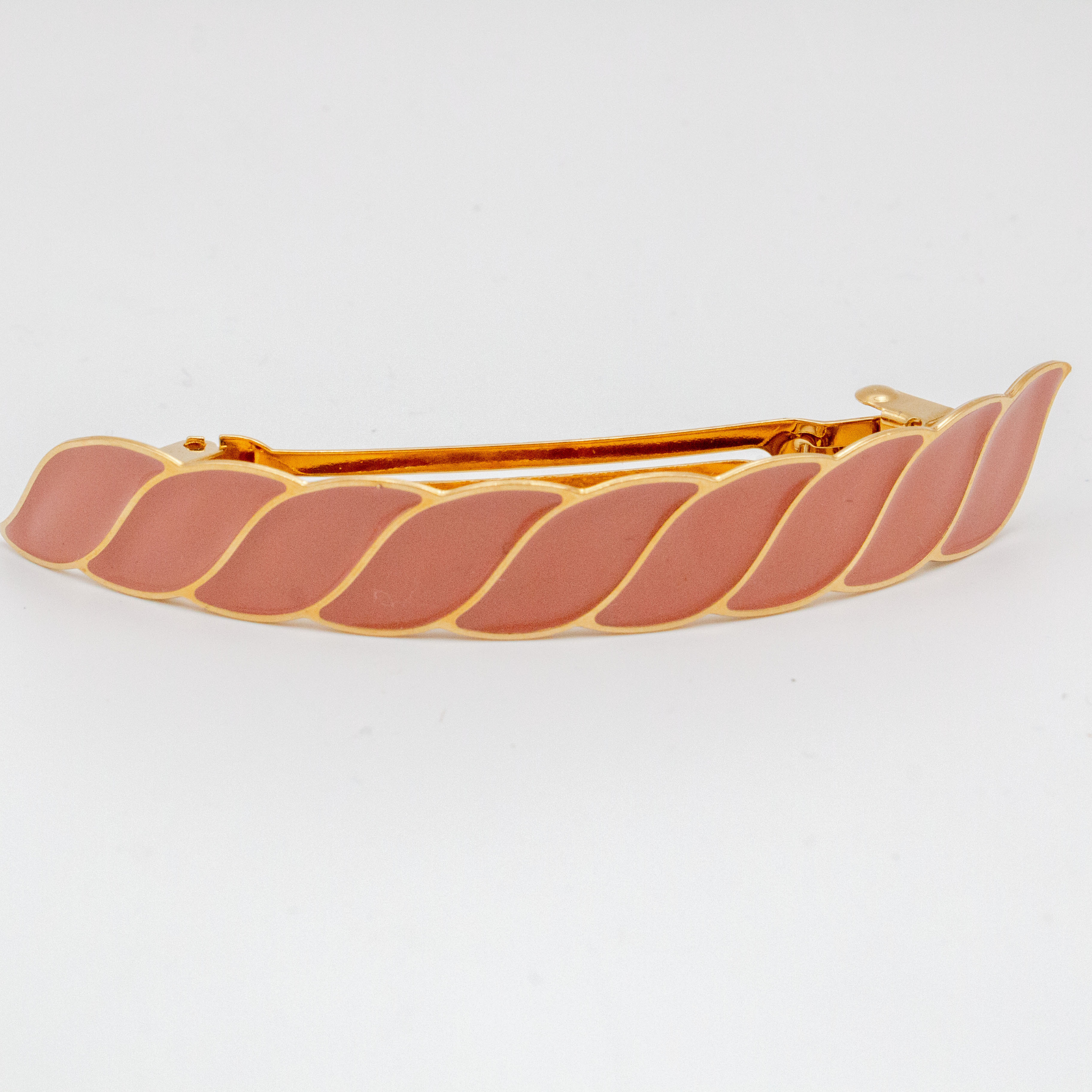 Gaelle Geometric Hair Barrette - Gypso – 24k Gold Plated - Gypso
