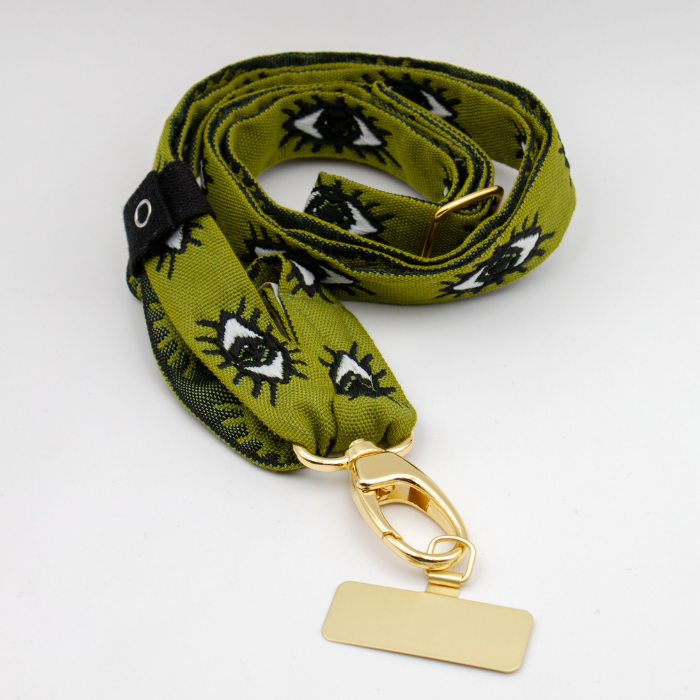 25mm Adjustable Phone Necklace with Tether Tab – Little Moi Co