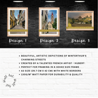 Wall Art Poster Print – Winterthur Digital Art Series – By Hubert & Little Moi Co Collab