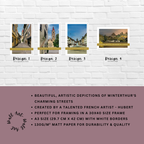 Wall Art Poster Print – Winterthur Digital Art Series – By Hubert & Little Moi Co Collab