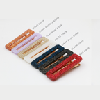Resin Hair Clip - Rectangular - L’Atelier Nounille