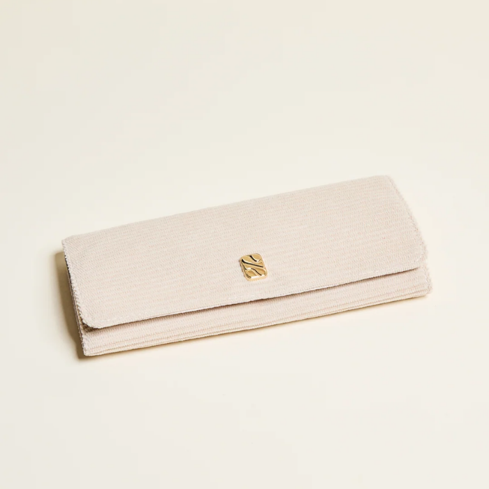 Catherine Corduroy Travel Jewellery Roll  – Maison Scarlett