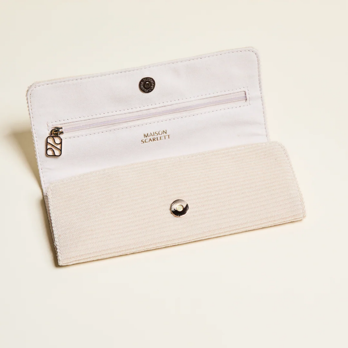 Catherine Corduroy Travel Jewellery Roll  – Maison Scarlett
