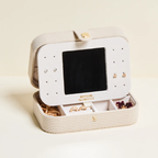 Brigitte Travel Jewellery Box in Corduroy – Maison Scarlett
